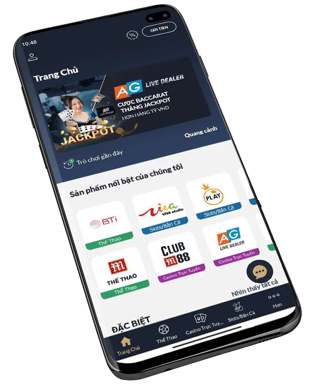 Giao diện nền tảng cá cược thể thao 99vn